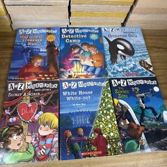 LOT OF 25 A TO Z MYSTERIES CHAPTER BOOKS Mixed Lot AGES 6-9 Paperback