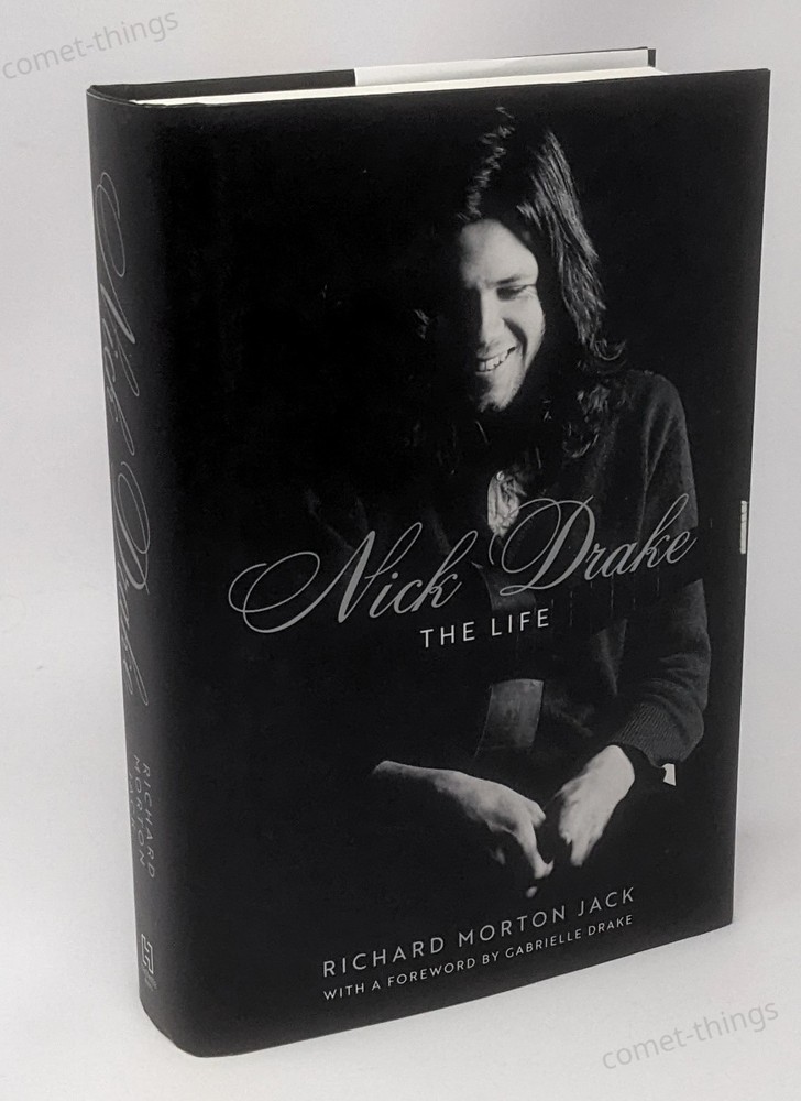 Nick Drake: The Life HC/DJ ISLAND RECORDS 1st ed PINK MOON