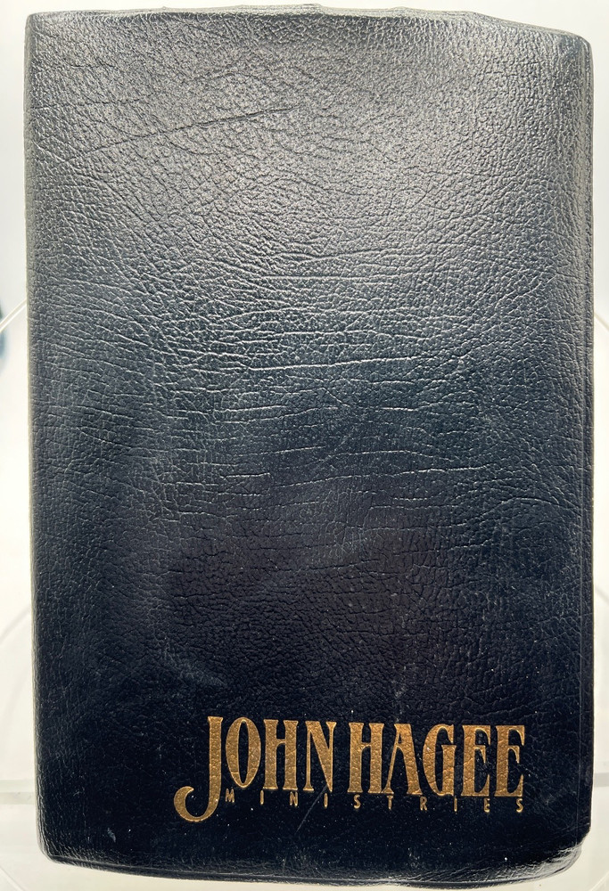 Prophecy Study Bible John Hagee Ministries Bonded Leather NKJV 1997