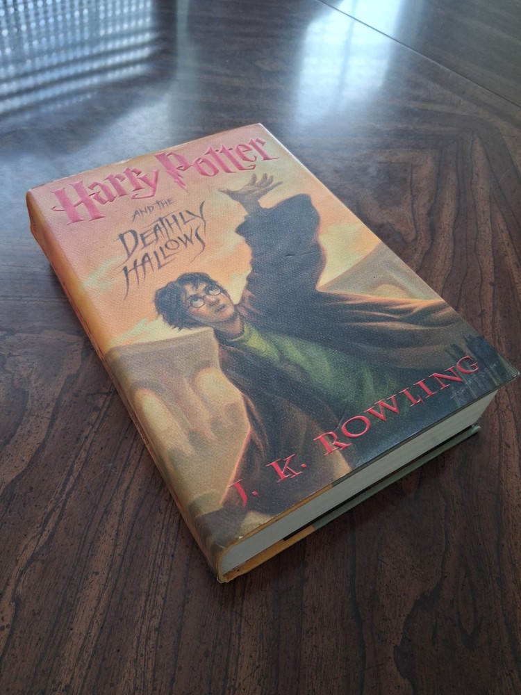 1st Edition 2007 Harry Potter And The Deathly Hallows 759 Page Error Book Rare