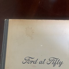 Lot Of 4 Ford Motor Company Books – For Auto Collectors & Historians
