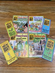 Highlights WHICH WAY USA Puzzle Books & Maps Maryland Rhode Island Delaware PA