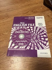 New English File: Beginner: Workbook with… by Hudson, Jane Mixed media product