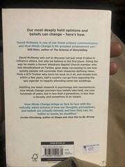 How Minds Change by David McRaney