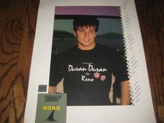 Duran Duran 1987 Calendar