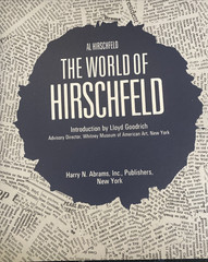 The World of Hirschfeld by Al Hirschfeld 1970 1st Edition Hardcover