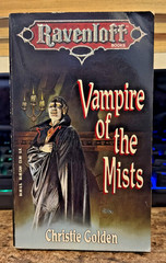 Ravenloft Vampire Of The Mists Vintage TSR Paperback Book Christie Golden 1991
