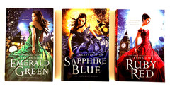 3 Kerstin Gier Books Lot Emerald Green Sapphire Blue Ruby Red: Trade Paperbacks