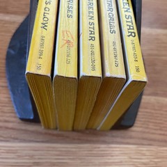 Complete Green Star Series by Lin Carter. Books #1-5. Vintage DAW yellow spines.