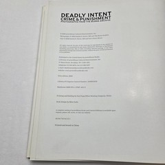 Deadly Intent Crime & Punishment Photographs From The Burns Archive