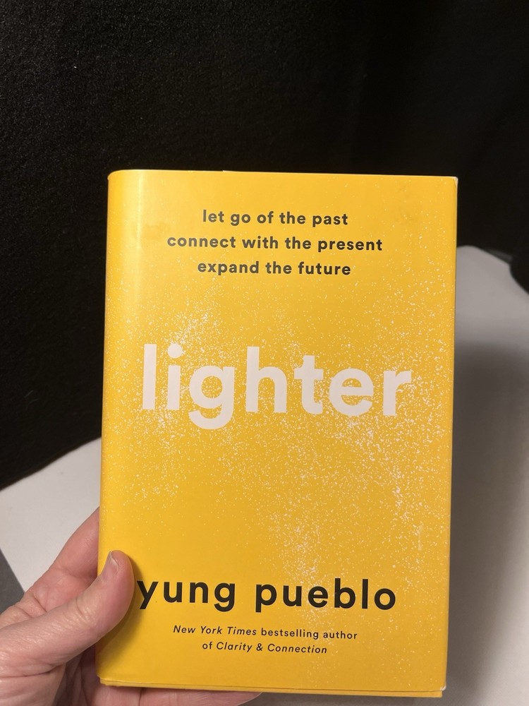 Lighter by Yung Pueblo – First Edition Hardcover w/ Dust Jacket