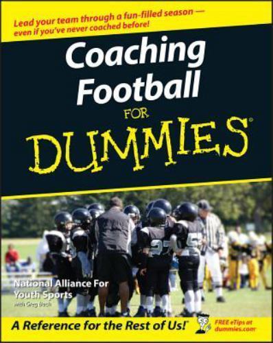 Coaching Football For Dummies The National Alliance of Youth Sports paperback U