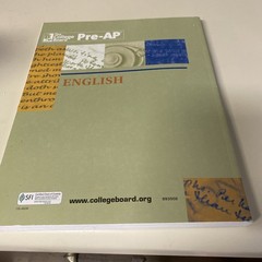 THE AP VERTICAL TEAMS GUIDE FOR ENGLISH: THE COLLEGE BOARD PRE-AP paperback