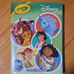 Crayola Disney Coloring Book 288 Pages Illustrated