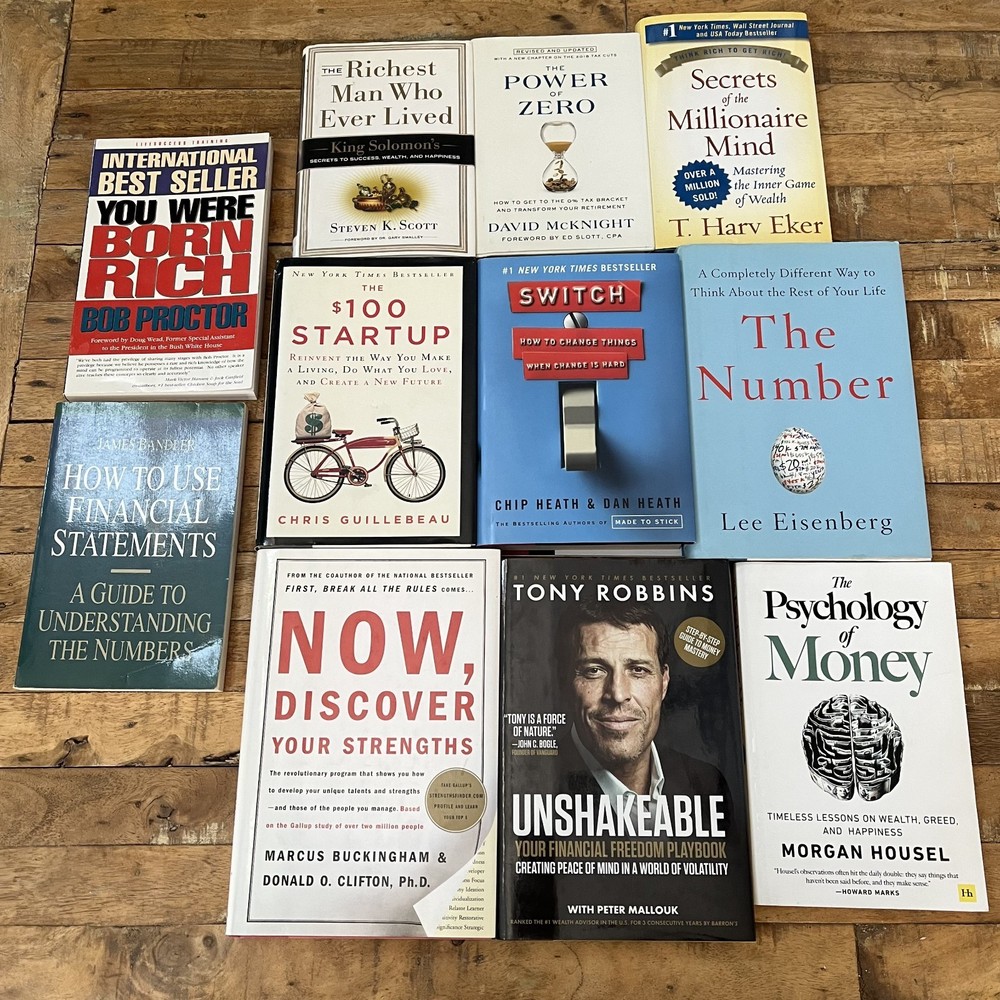 Business & Economics Personal Finance 11 Book Lot Different Authors