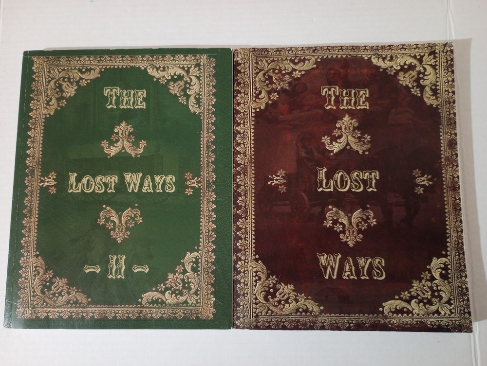 The Lost Ways I & II By Claude Davis Homesteading Survival Prepping Pioneer