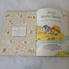 Vintage GOLDEN® a Little Golden Book® Jenny’s Surprise Summer #204-39 23 pages