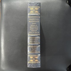 American Moonshot by Douglas Brinkley SIGNED first edition Easton Press—SEALED