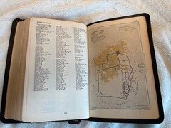 1967 NEW SCOFIELD REFERENCE BIBLE/Black Morocco Leather