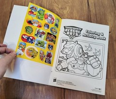 Transformers Rescue Bots Coloring & Activity Book – 2017 – Includes Stickers