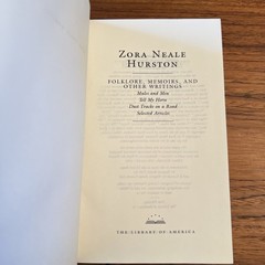 Zora Neale Hurston: Folklore, Memoirs, and Other Writings (LOA #75) : Mules and
