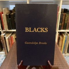 SIGNED BY GWENDOLYN BROOKS 1988 ~ Blacks ~ PB Poetry Rare Autographed READ