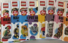 LEGO DK Building Ideas Hardcover Books 10 In The Set. Make A Mech Pirate Or Town