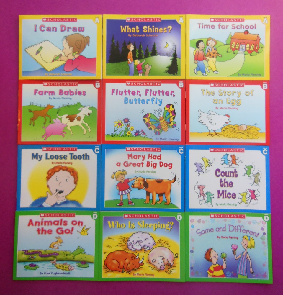 Little Leveled Readers Lot 12 Phonics Children’s Books Teaching Reading