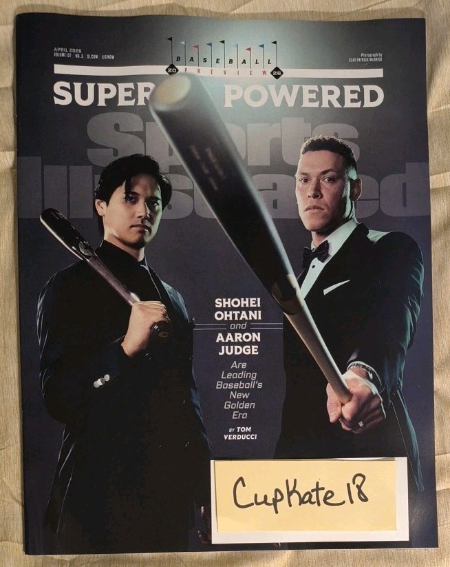 Sports Illustrated Magazine April 2026 SHOHEI OHTANI and AARON JUDGE NEW MLB