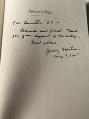 Signed Barton College Our Century Wilson NC College History Centennial Alumni HC