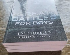 Lot of 4 PB Great Battles for Boys Books by Joe Giorello – WW2, Ancient, Civil..