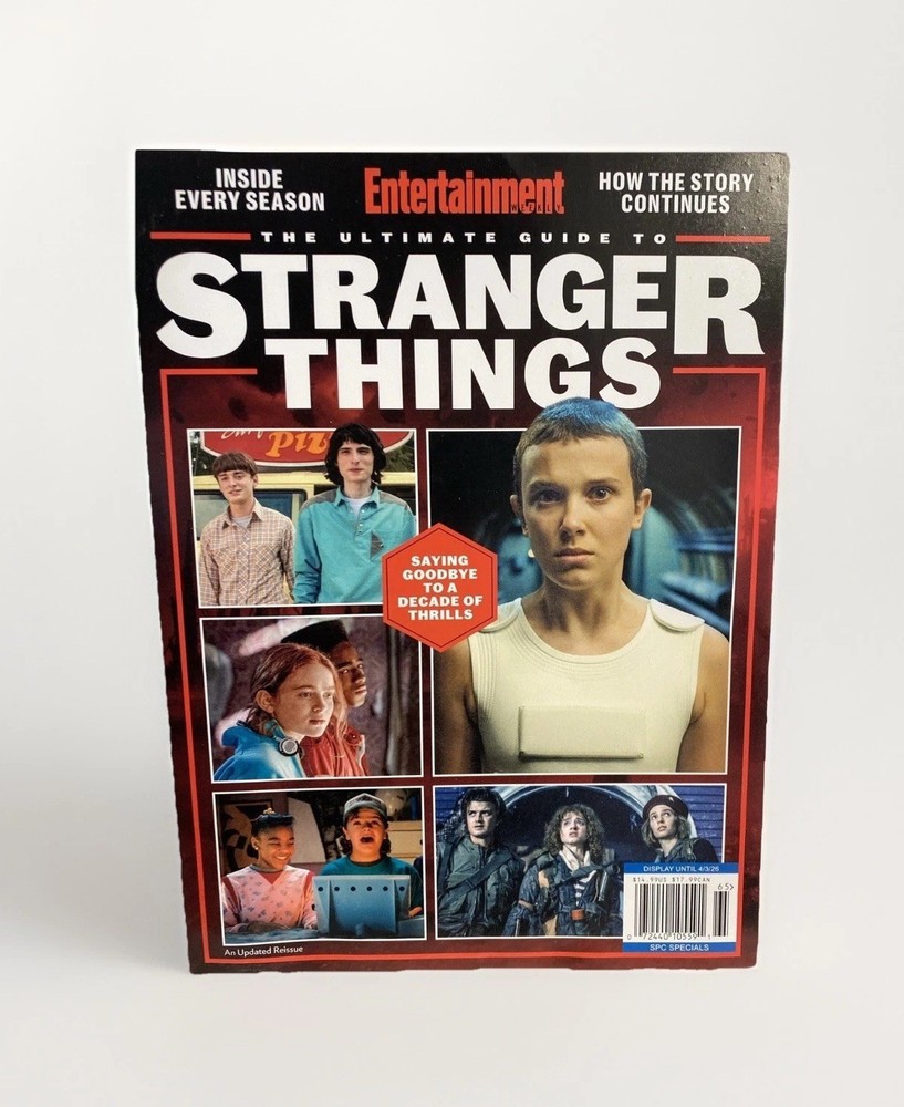 Entertainment Weekly Magazine The Ultimate Guide To Stranger Things