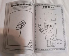 BLUEY Jumbo Coloring & Activity Book with Tear/Share Pages New! Free Shipping!
