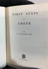 First Steps in Greek, Ritchie, 1973, E-57