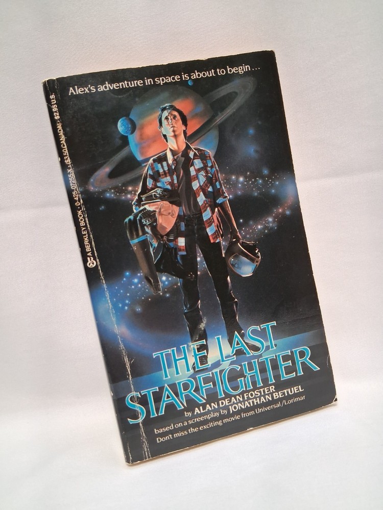 The Last Starfighter Alan Dean Foster 1984 Vintage Movie Tie-in 1st Edition PB