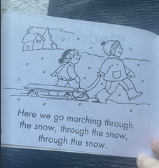 Sledding Song Paperback Maria Fleming GOOD 2003 Kids Scholastic Level