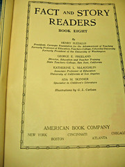 American Book Company Fact And Story Readers Book 8 Hardcover 496 Pages 1931 VG