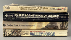 War Military Combat Vintage Paperbacks Fiction Non-Fiction Assorted Lot of 12