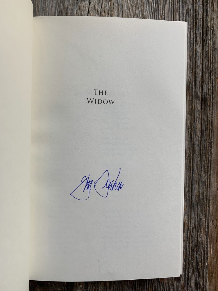 SIGNED – THE WIDOW by John Grisham (2025, Hardcover)-1st ed.