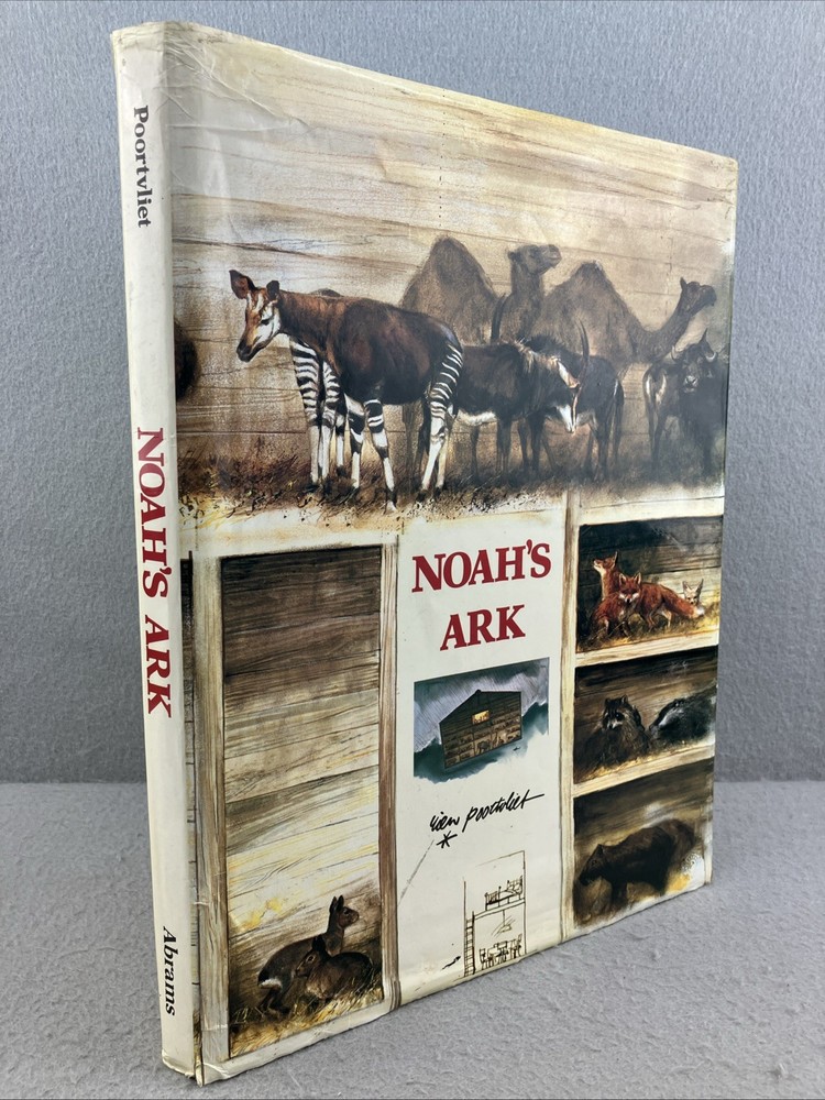 NOAH’S ARK English Edition by Rien Poortvliet Illustrated Oversized HC/DJ