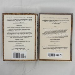 Ryan Holiday The Stoic Virtues Series 2 Book Collection Set Discipline Right