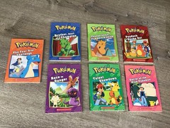 Lot of 7 Pokemon Books Scholastic Paperback 2017 Original Pokémon ASH