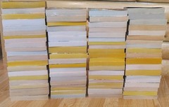 HUGE LOT OF 80+ PIERS ANTHONY BOOKS VINTAGE SCIENCE FICTION FANTASY NOVELS