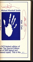 Spares by Michael Marshall Smith, Overlook Connection 1998 signed limited
