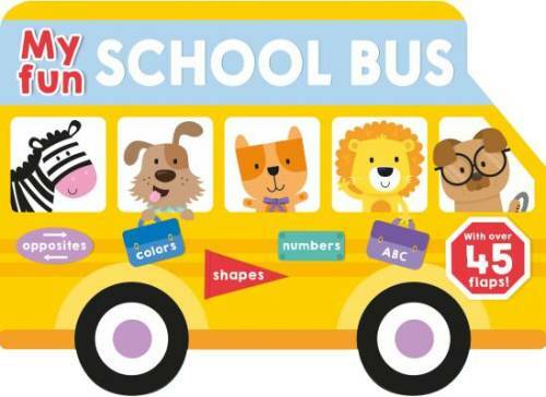 My Fun School Bus Lift-the-flap – Board book By Priddy, Roger – GOOD