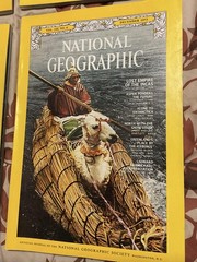 Vintage 1973 National Geographic Magazine Lot Sept Oct Nov Dec Vol 144 3-6 Mags
