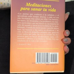 Louise L. Hay Meditaciones Para Sanar Tu Vida 1995 Hardcover Spanish Hay House