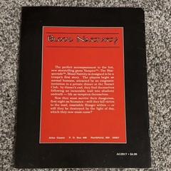 Atlas Games Blood Nativity Vampire: The Masquerade Story PB Illustrated 1991