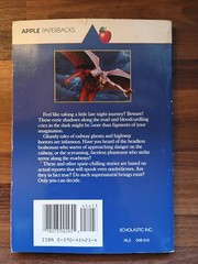 VTG Apple Paperbacks Horror Books Scholastic Scary Fiction Collection -Bookfair