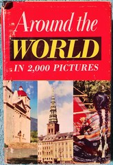 Around The World In 2000 Pictures 1959 Doubleday Hardcover 768 Pages